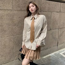 니트조끼 쓰리 피스이다 여성 JK 유니폼 스웨터 셔츠 플리츠스커트 어텀 학원 무드 슈트 붐 7내 출하함 3377303883, 2XL
