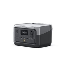 EF ECOFLOW 휴대용 발전소 RIVER 2 256Wh LiFePO4 배터리 / 600W AC 콘센트 야외 캠핑 RV 가정용 태양광 발전기 (태양 전지판 옵션)