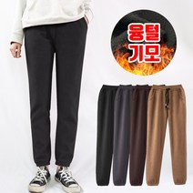 지오벤투 남여공용 빅사이즈 기모 골덴바지 L XL 겨울 융털 조거 밴딩팬츠 코듀로이 트레이닝바지