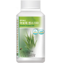 두리농산 알로에 아보레센스 100 총 3개월분 720정 1개, 5개