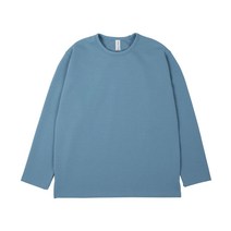커스텀어클락 에센셜 롱 슬리브 티셔츠 파스텔블루 LONG SLEEVE T셔츠 PASTEL블루