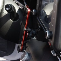 올뉴 아반떼 CN7 20년 이후 스마트폰 거치대 홀더, 실버, 1개