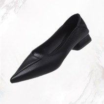여성 앞코 뾰족 플랫슈즈 3cm
