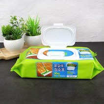 실속형 물걸레 청소포 대형 30매입, 단품