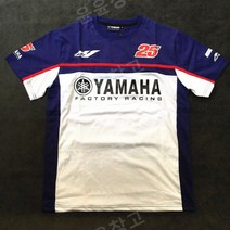 야마하 YAMAHA 로고 오토바이 데일리 라이딩 다용도 반팔 라운드 넥 티셔츠