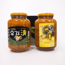 거제 해풍맞고 자란유자로 만든 유자차 2kg 2병, 01. 유자차 2kg*2병