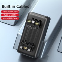 Xiaomi Huawei Samsung 보조베터리 용 30000mAh 휴대용 충전기 외부 배터리 팩 Poverbank 보조베터리, [03] 빨간