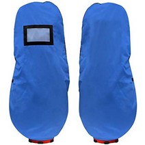pykes peak 초경량 120g 12 색 골프 트래블 커버 9.5 형 48 인치까지 대응 골프 백 캐디 백 커버, 블루, 블루
