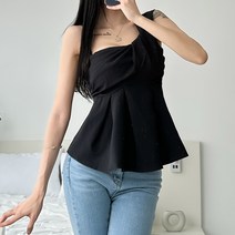 포미샵 썸시크 언발 꼬임 블라우스 AG8951