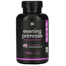 스포츠리서치 달맞이꽃종자유 Evening Primrose 1300 mg 120정 소프트젤, 1개, 기본