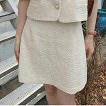 트위드자켓 여성 봄 가을 청 가죽 자켓 정장 노카라 숏 하객룩 여름 넥 반팔 트위드