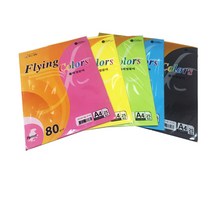 칼라용지 컬러용지 삼원플라잉칼라P08.엷은노랑색 A4 80g 25매