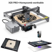 atomstack x20 pro 레이저 조각기 130w 레이저 조각 커터 기계 나무 금속 유리 레코더 cnc 라우터 + 공기 보조, 유럽 ​​연합, x20x컷 보드