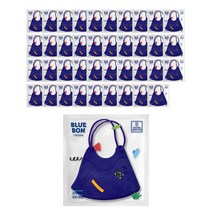 블루본 아이노우 주니어 컬러 마스크 중형 40매, 네이비