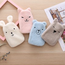 다그몰 보온 손난로 물주머니 찜질팩 생리통 복부찜질팩, 표정 아이보리, 1개