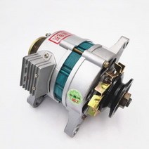 발전기 12V 영구 자석 AC/DC 충전 램프 이중 목적 농업용 차량 세발 자전거 4 륜 트랙터, [02] Double Wheel, [01] Pure Copper, [03] 1000W