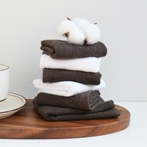 송월타월 한국손26 행주, 갈색, 10장