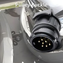 미니카라반 12V 트레일러 플러그 어댑터 비바람에 견디는 RV 미니 와이어 커넥터 방수 캐러밴용 조명 연결 151221
