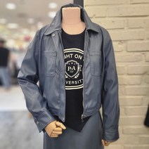 플라스틱아일랜드 아웃포켓 레더자켓 PN3WJ965(2295650)