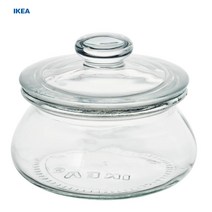 이케아 VARDAGEN 바르다겐 보관용기 202.919.27, Jar with lid