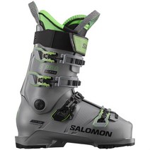 Salomon 살로몬 스키부츠 S​Pro Alpha 120 Ski Boots 2023, Steel Grey/Pastel Neon Green/B, 27.5