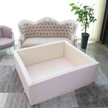 맘마키즈 퀼팅범퍼침대 11단 특대형 핑크