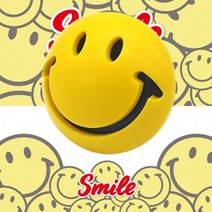 스마일 차량 송풍구용 방향제 자동차 디퓨져 선물 차, 스마일 차량 송풍구용 방향제_라일락