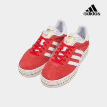 아디다스 운동화 가젤 볼드 레드 화이트 ((ballon))