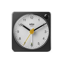 BC02XBW 브라운 BRAUN 아날로그 알람 저소음 탁상시계