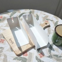 핫도그트레이 테이크아웃 포장용 닭꼬치 컨덕 전용 트레이 백색 2가지 사이즈 10장/50장, 50장, 16 x 6 x 5