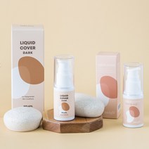 멜라필 백반증커버 리퀴드 라이트 + 다크 세트 흰색반점커버제, 라이트+다크 세트