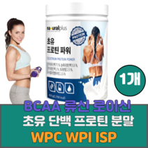 초유 단백 단백질 프로틴 분말 유청칼슘 류신 로이신 L-로이신 발린 BCAA 아미노산 피쉬콜라겐 펩타이드 분리유청 분리대두 농축유청 WPC WPI ISP 미국산 건강분말, 1통, 450g