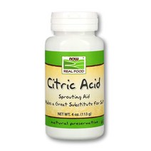 나우푸드 식용 구연산 Citric Acid - 113g 분말 파우더, 1개