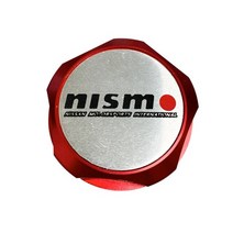 차량 엔진오일 캡 주유구 필러캡 알루미늄 nismo 탱크 커버 닛산, 빨간색