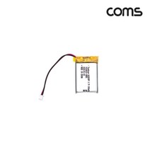[UB912] Coms 602030 충전지 리튬폴리머 3.7V 300mAh, 1개, 1개
