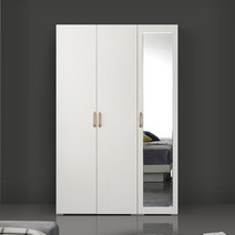 [케이컴퍼니본사] 이음1200장롱세트DM(800긴문장+400거울반장), 화이트