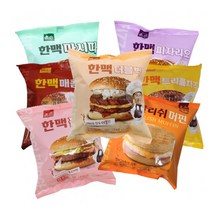 MAEC 한맥 햄버거 불벅 마시따 벅 등 7종골라담기, 더블버거4개, 본상품선택