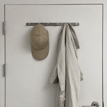 에브리윅 접착식 벽옷걸이 문옷 모자 가방 벽걸이 도어 행거 코트렉 후크 정리대, 7후크