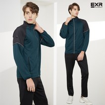 [EXR] 남성 테크 트랙수트 세트 카키블랙