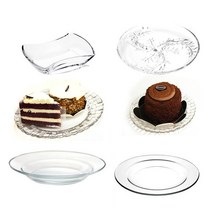 미라스 샐러드볼 그릇 면기 유리볼 접시 믹싱볼 종지 앞접시, 13.딥플레이트