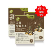 정제효소 넣지않고 만든 자연발효 7무첨가 진곡물발효효소, 3박스 3g*30포*3, 3박스