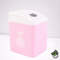 주니어 화장대 미용실 네일샵 사무실 미니 책상 휴지통, 색상, 그린