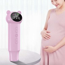 태아심음측정기 초음파측정기 심장소리체크기 태동기, 핑크