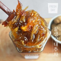 경산특산물 국내산 수제 꿀생강대추차 1병×400g, 단품, 단품