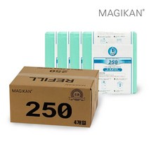 매직캔 리필봉투 250R [14L16L20L 스텔라 히포21L], 4매 250R4B