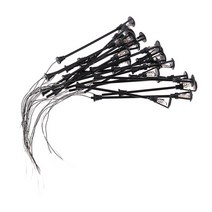 음식모형제작 미니어처 DIY 20x 모델 철도 led 가로등 기둥 램프 야외 마당 HO 스케일, 01 4