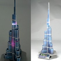 나nanr_led 부르즈 할리파 세트 1인 만들기숙제 만들기 만들기과제 미술재료 방학 아동교구 만들기장난감 학습♥sksnfll