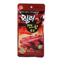샘표식품 질러(크레이지핫육포)30g 샘표 질러 육포 안주 간식 91230808ea, 셀링마켓 1, 셀링마켓 본상품선택