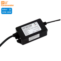 coronwater 워터 필터 uv 램프 밸러스트 12w 16w 물 uv 소독 eb-g16, 02 12V