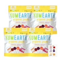 야미얼스 유기농 막대사탕 87g+밀크츄 증정, 석류+포도+딸기+복숭아 혼합맛x4개